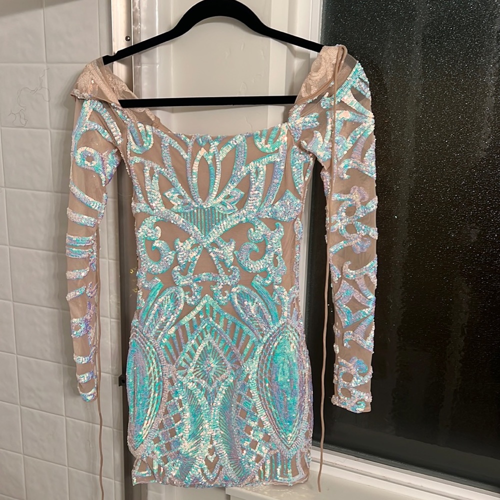 Selling a Lucy in the Sky dress, size xs, worn once.